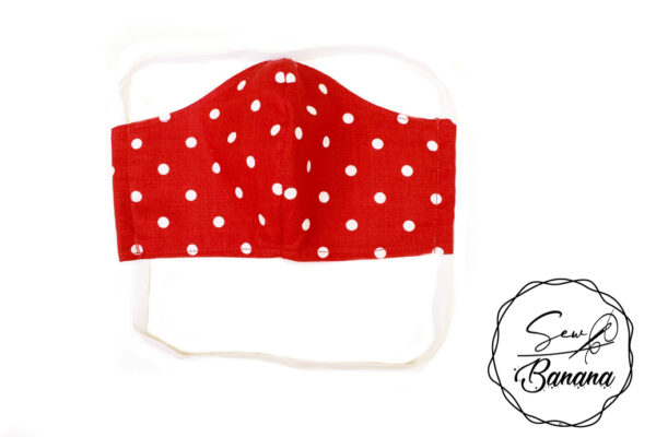 red dots face mask