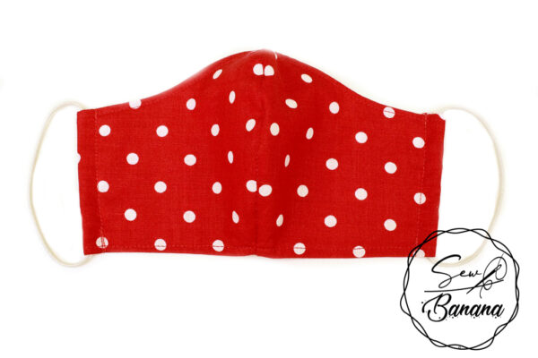 red dots face mask