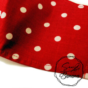 red dots face mask