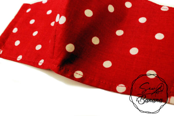 red dots face mask