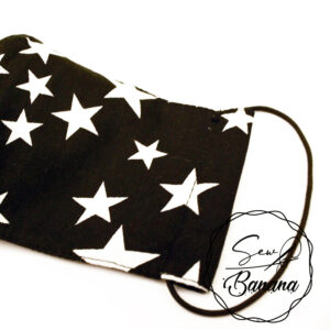black star face mask
