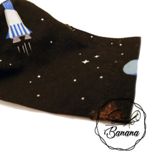 black rocket face mask