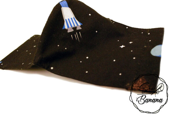 black rocket face mask