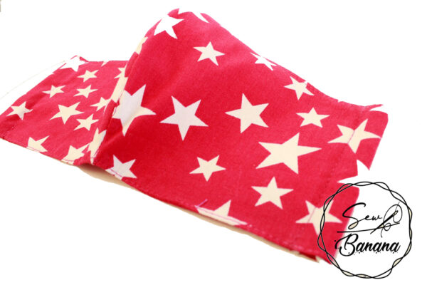 pink star face mask