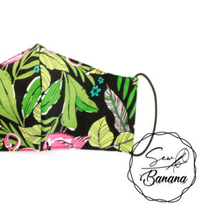 tropical face mask