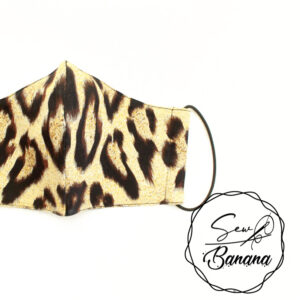 leopard face mask