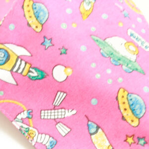 pink rocket face mask