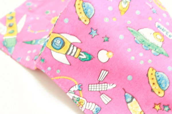 pink rocket face mask