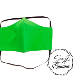 green face mask
