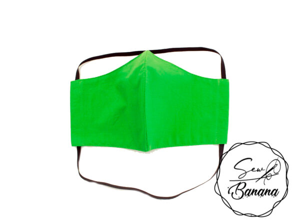 green face mask