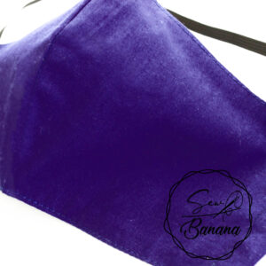 royal blue face mask