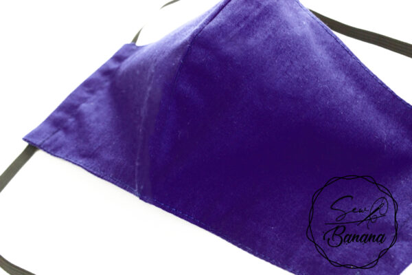 royal blue face mask