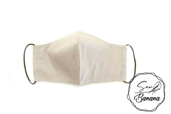 grey face mask