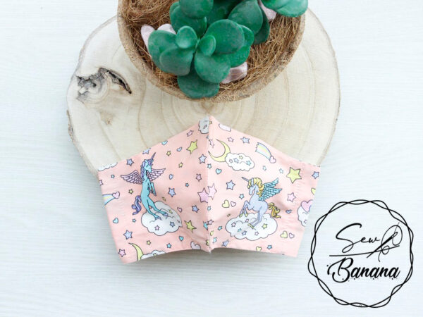 unicorn peach mask