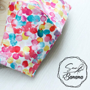 rainbow dots mask