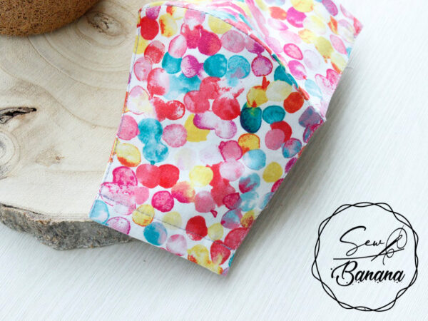 rainbow dots mask