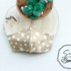 beige star mask