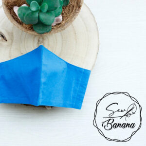 blue mask