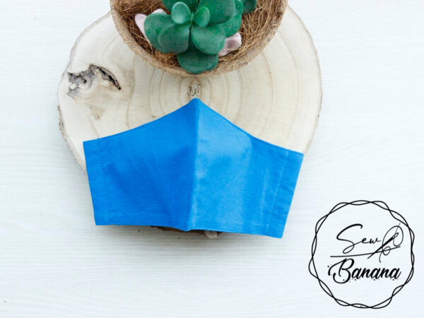 blue mask