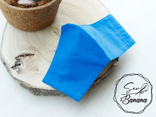 blue mask