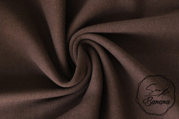 shopping bag brown ribbing
