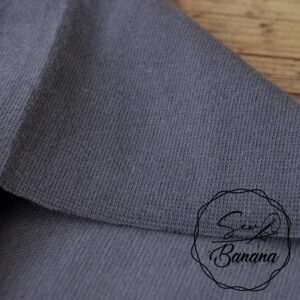 dark grey ribbing