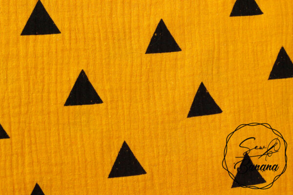 black triangle muslin