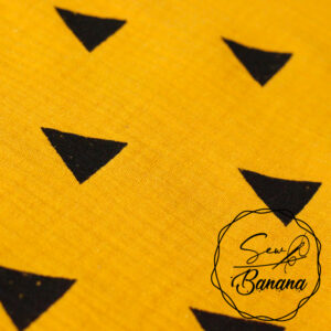 black triangle muslin