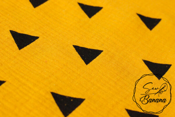 black triangle muslin