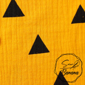 black triangle muslin