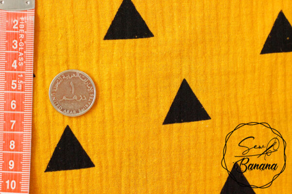black triangle muslin