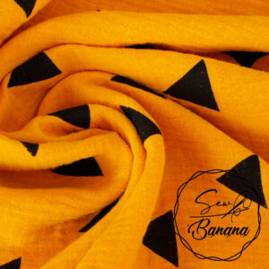 black triangle muslin