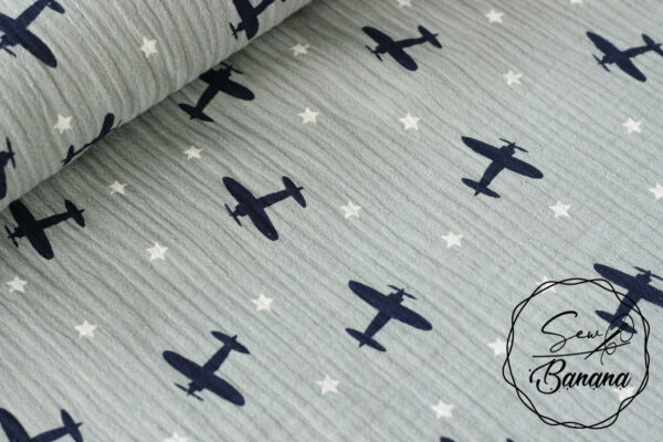 with the planes muslin