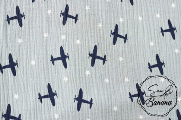 with the planes muslin