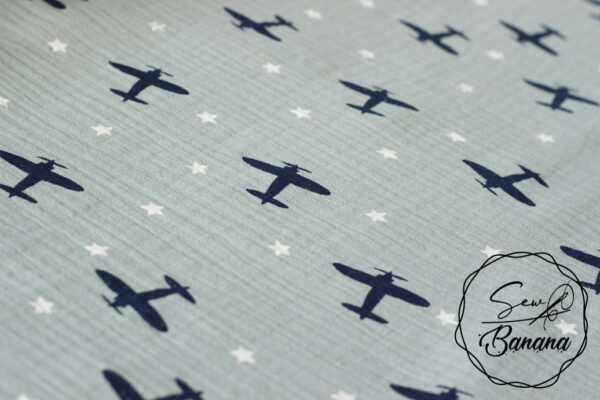 with the planes muslin