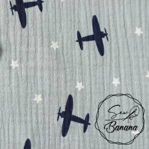 with the planes muslin