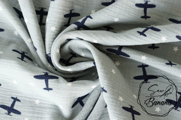 with the planes muslin