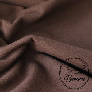 shopping bag brown ribbing
