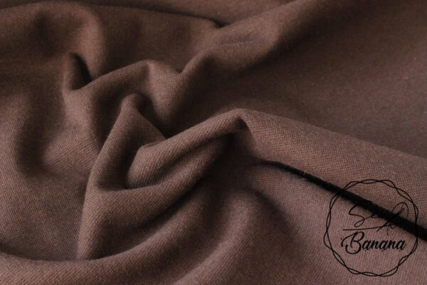 shopping bag brown ribbing