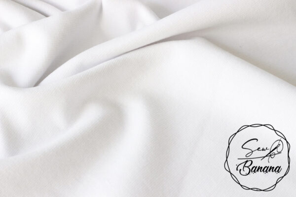 white ribbing