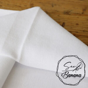 white ribbing