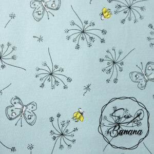 bees Turquoise jersey
