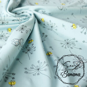 bees Turquoise jersey
