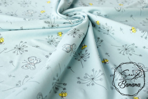 bees Turquoise jersey