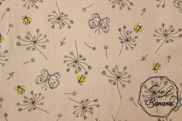 bees Pale Peach jersey