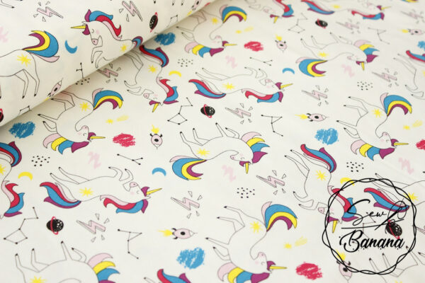unicorn universe white jersey