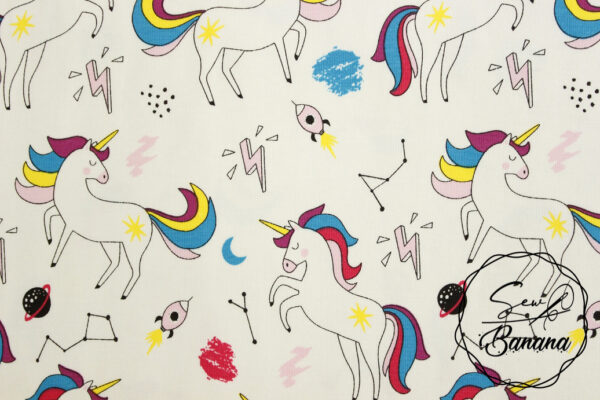 unicorn universe white jersey
