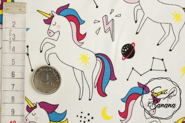 unicorn universe white jersey