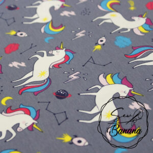unicorn universe grey jersey