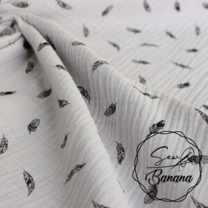 dreamy feathers muslin